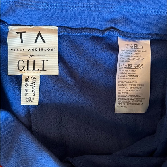 NWOT TA Tracy Anderson G.I.L.I. French Terry Pants - Picture 6 of 7